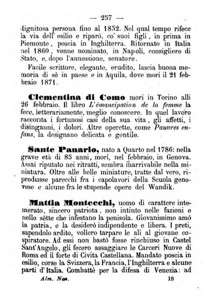 Almanacco nazionale per il ...