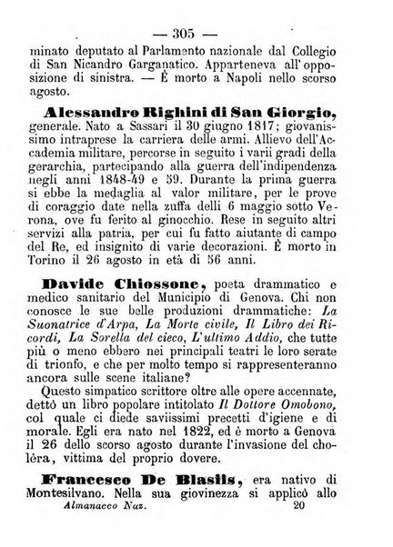 Almanacco nazionale per il ...