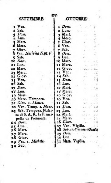 Almanacco reale o sia guida per la città di Torino... presentato per la prima volta a S.S.R.M. dal libraio Onorato Derossi ...