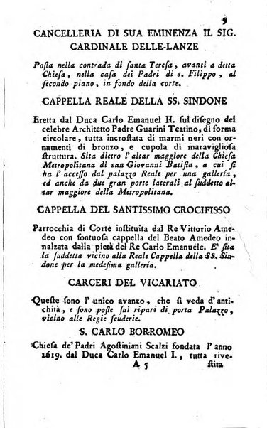 Almanacco reale o sia guida per la città di Torino... presentato per la prima volta a S.S.R.M. dal libraio Onorato Derossi ...