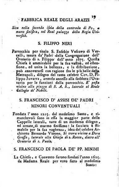 Almanacco reale o sia guida per la città di Torino... presentato per la prima volta a S.S.R.M. dal libraio Onorato Derossi ...