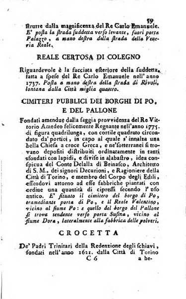 Almanacco reale o sia guida per la città di Torino... presentato per la prima volta a S.S.R.M. dal libraio Onorato Derossi ...