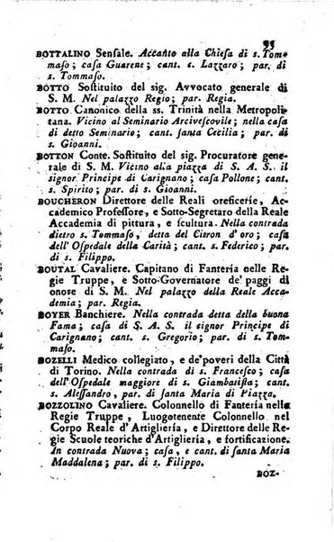 Almanacco reale o sia guida per la città di Torino... presentato per la prima volta a S.S.R.M. dal libraio Onorato Derossi ...