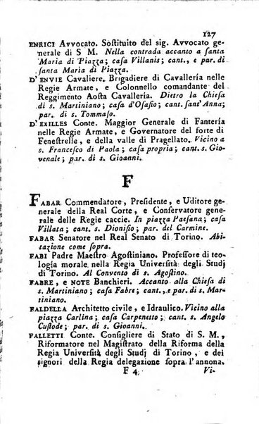 Almanacco reale o sia guida per la città di Torino... presentato per la prima volta a S.S.R.M. dal libraio Onorato Derossi ...