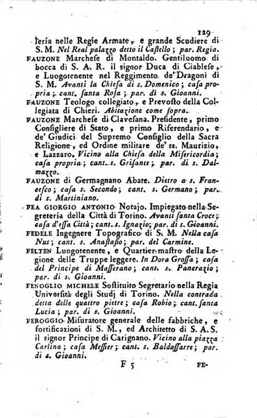 Almanacco reale o sia guida per la città di Torino... presentato per la prima volta a S.S.R.M. dal libraio Onorato Derossi ...