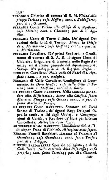 Almanacco reale o sia guida per la città di Torino... presentato per la prima volta a S.S.R.M. dal libraio Onorato Derossi ...