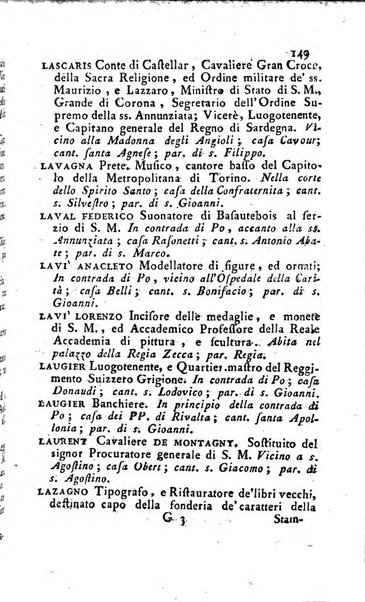 Almanacco reale o sia guida per la città di Torino... presentato per la prima volta a S.S.R.M. dal libraio Onorato Derossi ...