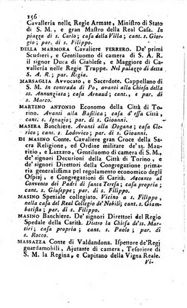 Almanacco reale o sia guida per la città di Torino... presentato per la prima volta a S.S.R.M. dal libraio Onorato Derossi ...