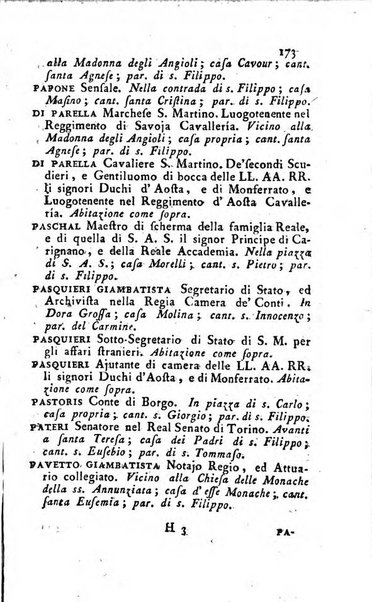 Almanacco reale o sia guida per la città di Torino... presentato per la prima volta a S.S.R.M. dal libraio Onorato Derossi ...