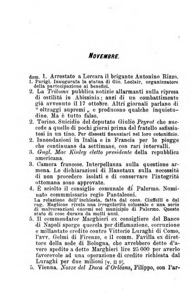 Almanacco storico della Illustrazione italiana contiene il calendario del ... e la cronistoria del ... narrata giorno per giorno