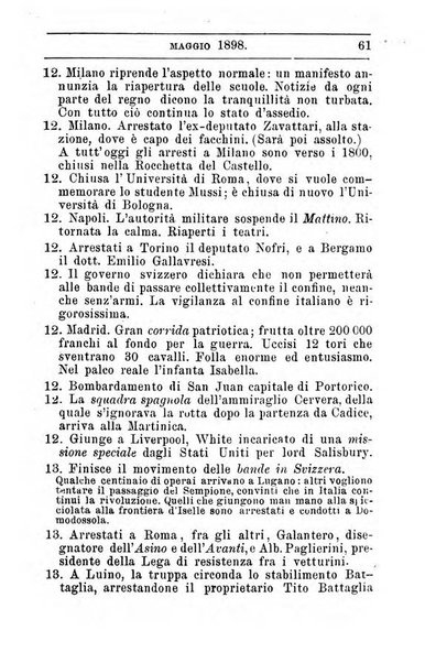 Almanacco storico della Illustrazione italiana contiene il calendario del ... e la cronistoria del ... narrata giorno per giorno