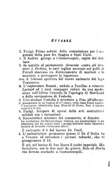 Almanacco storico della Illustrazione italiana contiene il calendario del ... e la cronistoria del ... narrata giorno per giorno