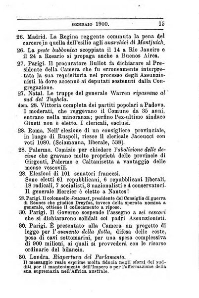 Almanacco storico della Illustrazione italiana contiene il calendario del ... e la cronistoria del ... narrata giorno per giorno