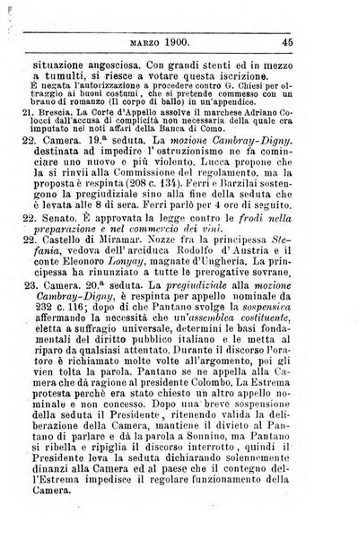 Almanacco storico della Illustrazione italiana contiene il calendario del ... e la cronistoria del ... narrata giorno per giorno