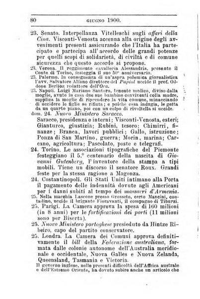 Almanacco storico della Illustrazione italiana contiene il calendario del ... e la cronistoria del ... narrata giorno per giorno