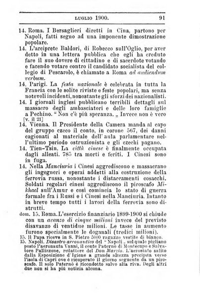 Almanacco storico della Illustrazione italiana contiene il calendario del ... e la cronistoria del ... narrata giorno per giorno