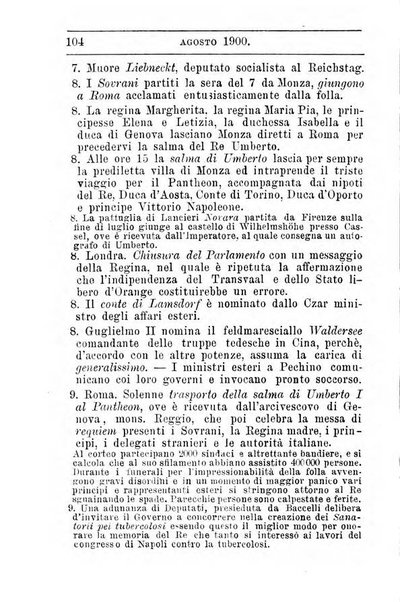 Almanacco storico della Illustrazione italiana contiene il calendario del ... e la cronistoria del ... narrata giorno per giorno