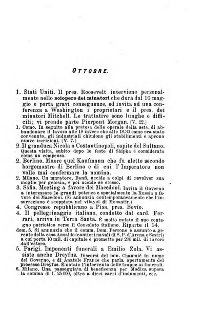 Almanacco storico della Illustrazione italiana contiene il calendario del ... e la cronistoria del ... narrata giorno per giorno