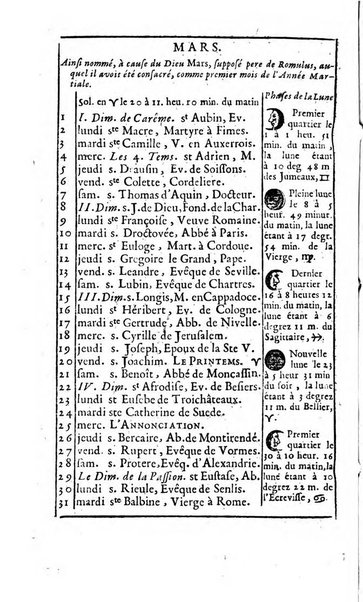 Almanach royal, ... présenté a Sa Majesté pour la premiere fois en 1699 ...