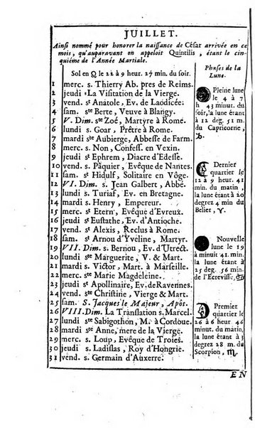 Almanach royal, ... présenté a Sa Majesté pour la premiere fois en 1699 ...