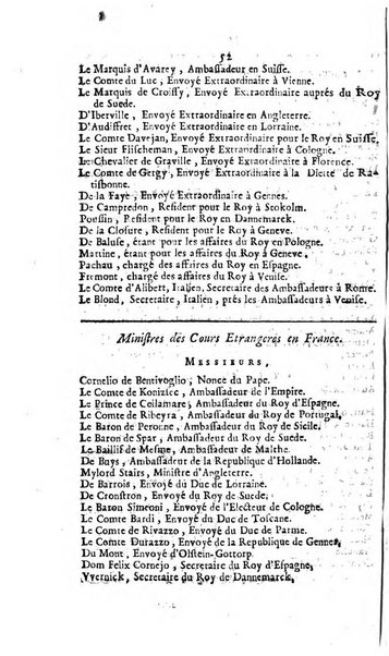 Almanach royal, ... présenté a Sa Majesté pour la premiere fois en 1699 ...