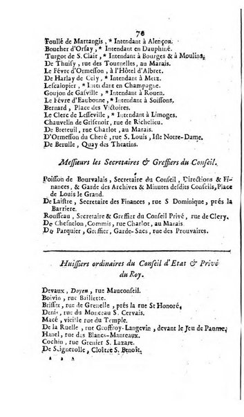 Almanach royal, ... présenté a Sa Majesté pour la premiere fois en 1699 ...