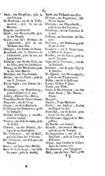 Almanach royal, ... présenté a Sa Majesté pour la premiere fois en 1699 ...