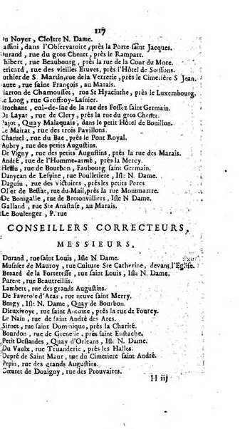 Almanach royal, ... présenté a Sa Majesté pour la premiere fois en 1699 ...