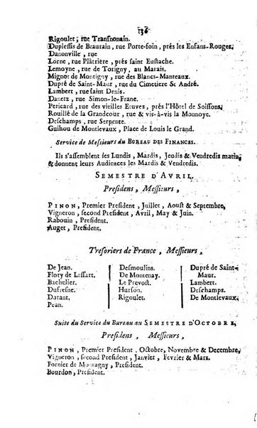 Almanach royal, ... présenté a Sa Majesté pour la premiere fois en 1699 ...