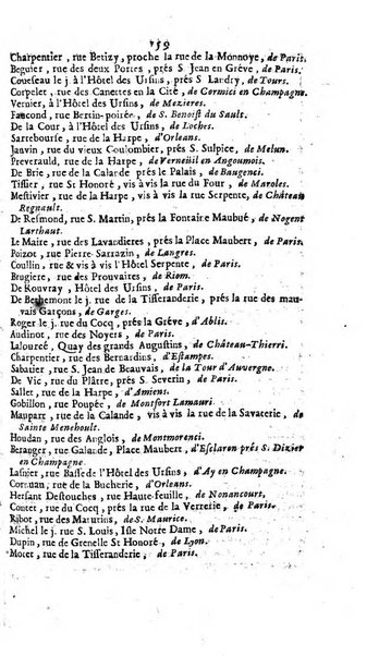 Almanach royal, ... présenté a Sa Majesté pour la premiere fois en 1699 ...