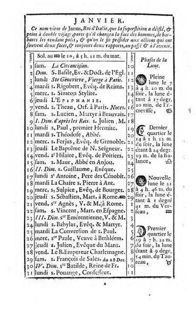 Almanach royal, ... présenté a Sa Majesté pour la premiere fois en 1699 ...