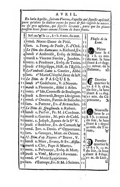 Almanach royal, ... présenté a Sa Majesté pour la premiere fois en 1699 ...