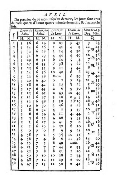 Almanach royal, ... présenté a Sa Majesté pour la premiere fois en 1699 ...