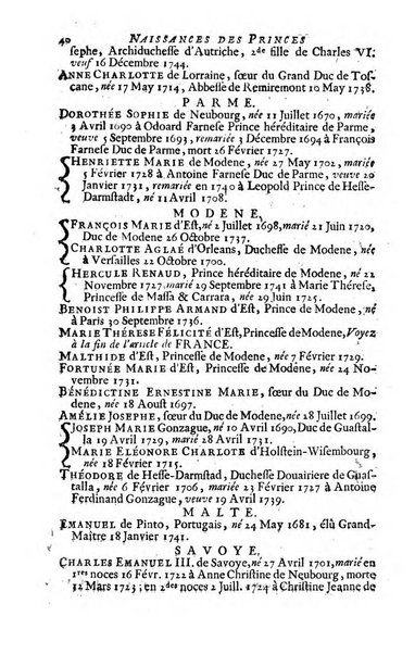 Almanach royal, ... présenté a Sa Majesté pour la premiere fois en 1699 ...