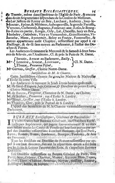 Almanach royal, ... présenté a Sa Majesté pour la premiere fois en 1699 ...