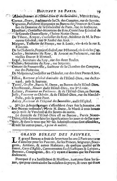 Almanach royal, ... présenté a Sa Majesté pour la premiere fois en 1699 ...