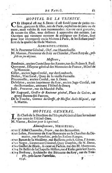 Almanach royal, ... présenté a Sa Majesté pour la premiere fois en 1699 ...