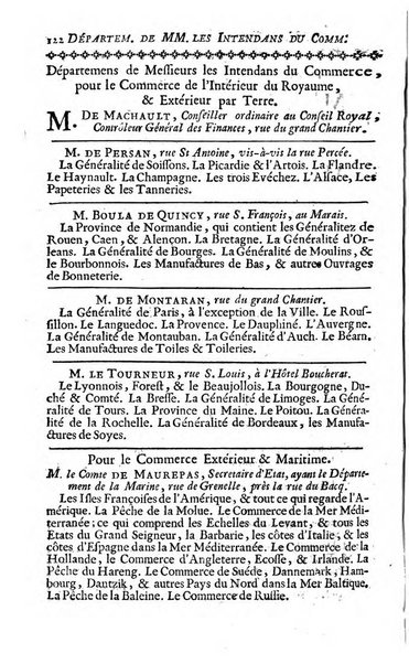 Almanach royal, ... présenté a Sa Majesté pour la premiere fois en 1699 ...