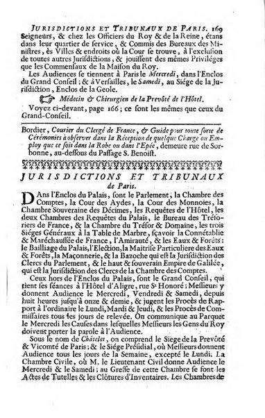 Almanach royal, ... présenté a Sa Majesté pour la premiere fois en 1699 ...