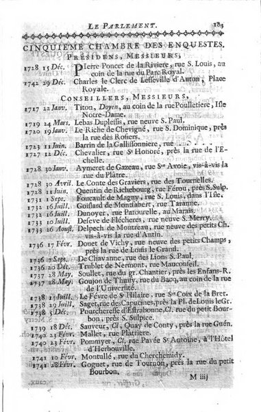 Almanach royal, ... présenté a Sa Majesté pour la premiere fois en 1699 ...