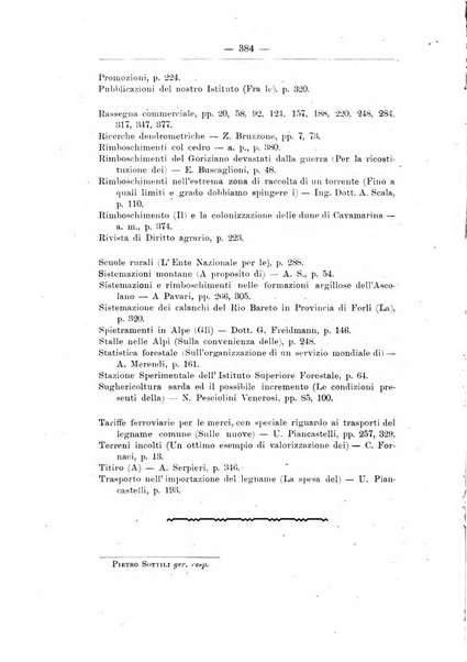 L'alpe rivista forestale italiana fondata dalla Società emiliana pro-montibus et sylvis