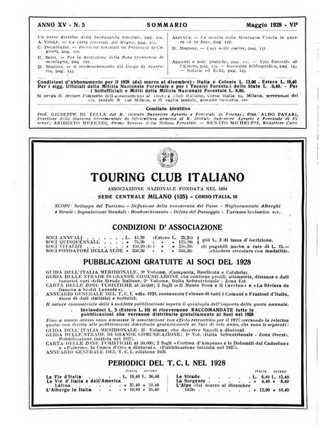 L'alpe rivista forestale italiana fondata dalla Società emiliana pro-montibus et sylvis