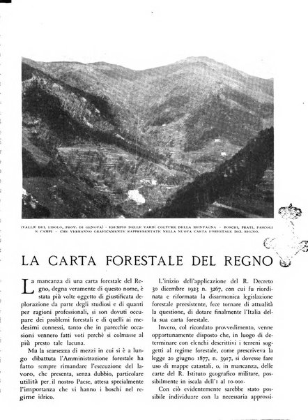 L'alpe rivista forestale italiana fondata dalla Società emiliana pro-montibus et sylvis