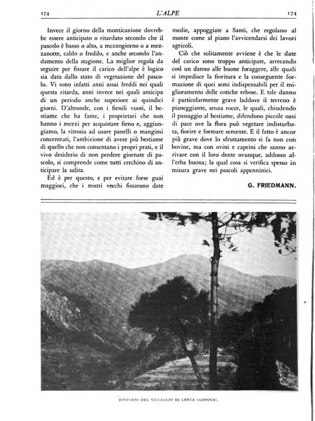 L'alpe rivista forestale italiana fondata dalla Società emiliana pro-montibus et sylvis