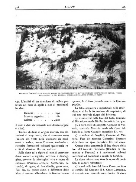 L'alpe rivista forestale italiana fondata dalla Società emiliana pro-montibus et sylvis