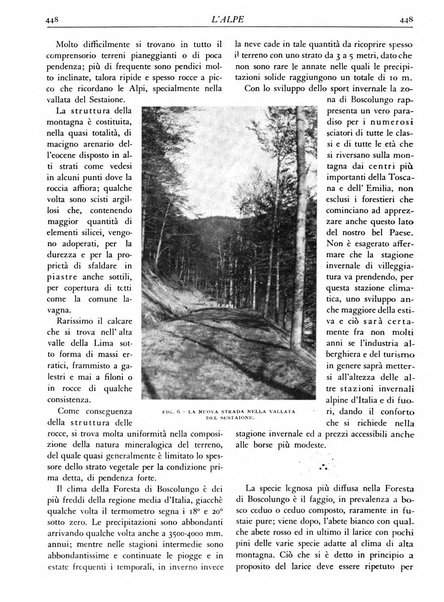 L'alpe rivista forestale italiana fondata dalla Società emiliana pro-montibus et sylvis