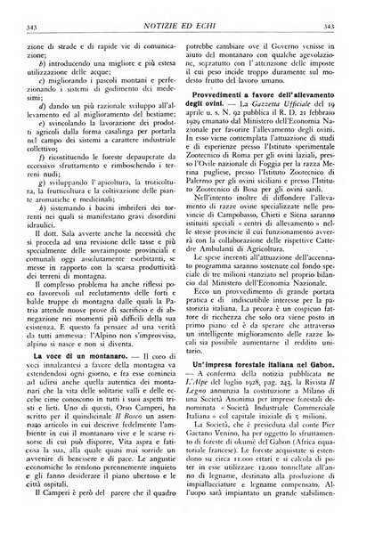 L'alpe rivista forestale italiana fondata dalla Società emiliana pro-montibus et sylvis