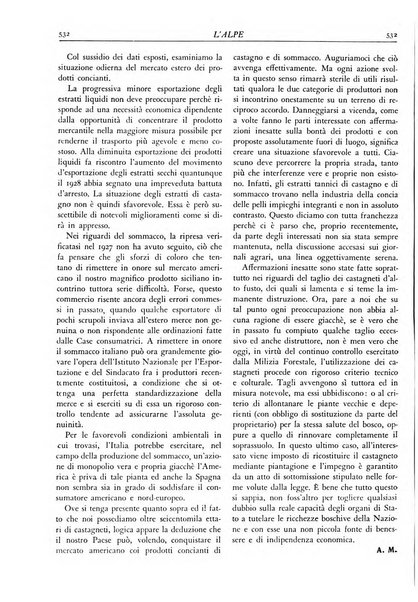 L'alpe rivista forestale italiana fondata dalla Società emiliana pro-montibus et sylvis