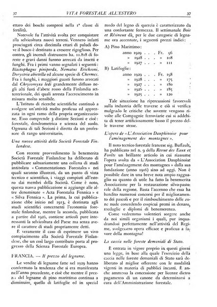 L'alpe rivista forestale italiana fondata dalla Società emiliana pro-montibus et sylvis