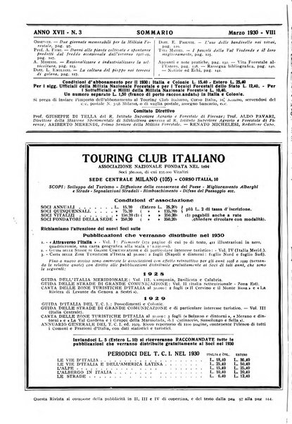 L'alpe rivista forestale italiana fondata dalla Società emiliana pro-montibus et sylvis